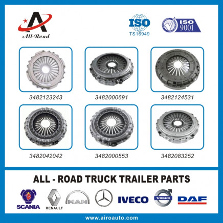 Rvi Truck Clutch Cover 3482123243 3482000691 3482124531 3482042042 3482000553 3482083252