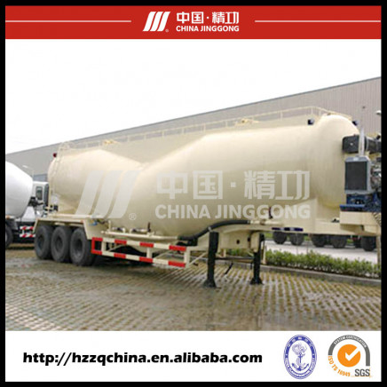 Safe Delivery of Dry Bulk Cement Semi-Trailer