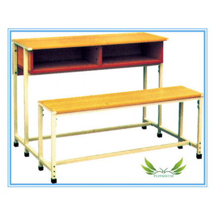 School Classroom Furniture of Double Student Desk