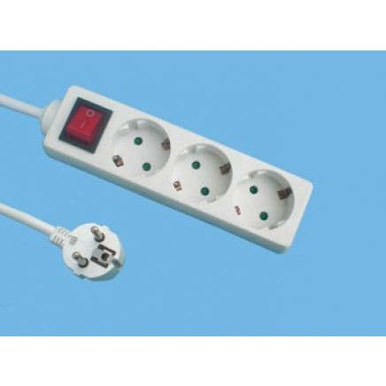 Schuko Power Strips, European Extension Power Strips