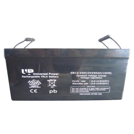 Sealed Lead Acid Battery 12V 250ah Power Battery