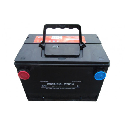 Sealed Maintenance Free Car Batteries DIN72mf 12V 72ah