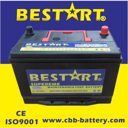 Sealed Mantenance Free Calcium Car Battery 80ah 12V Start Battery 95D31r-Mf