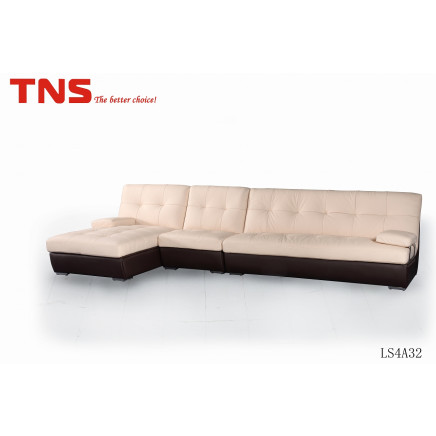 Sectional Leather Sofa (LS4A32)