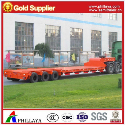 Semi Low Loader Tractor Truck Trailer for Transportation