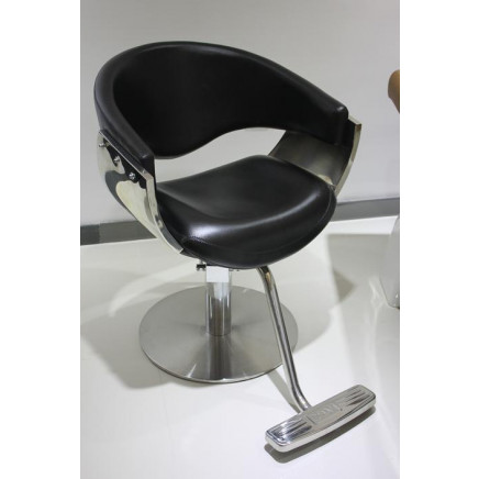 Serviceable Salon Styling Chair with Rounded Base (HGT-28053S)