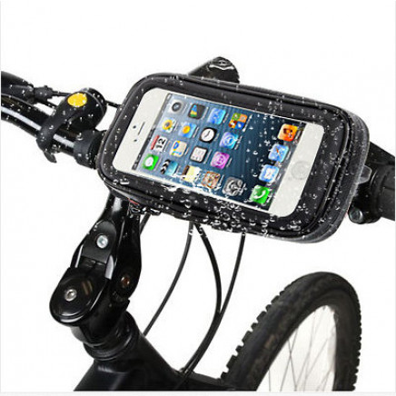 Shock Proof Bike Bicycle Motorcycle Mobile Phone Mount Clip Holder Hard Case for iPhone 5