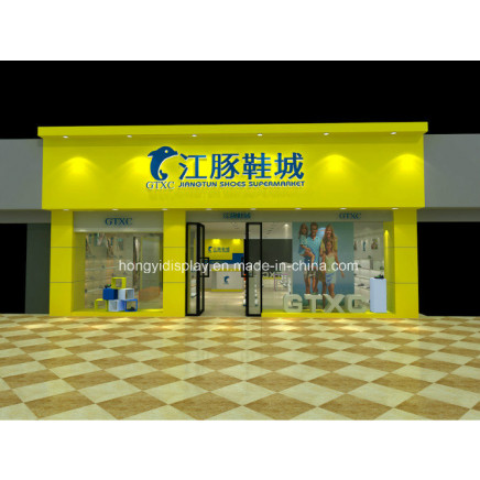 Shop Fitting Hubsche Child Function Shoe Rack 2 Tiers Double Tray Counter Display Kid Shoes Desktop Showcase Cardboard Display