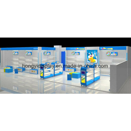 Shop Fitting Hubsche Child Function Shoe Rack 2 Tiers Double Tray Counter Display Kid Shoes Desktop Showcase