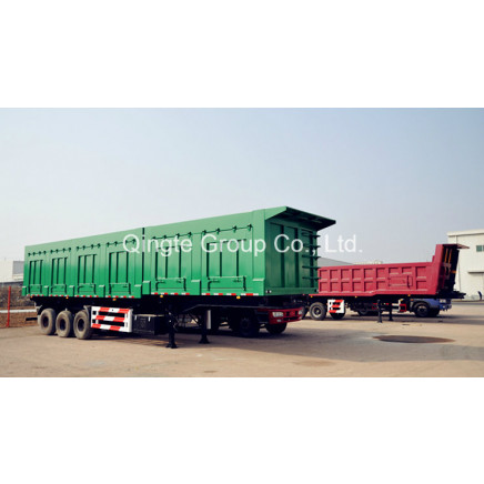 Side Dump Tipper Trailer, Tipper Semi Trailer (QDT9400ZC)