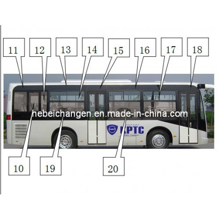 Side Window and Safety Windows for Bus