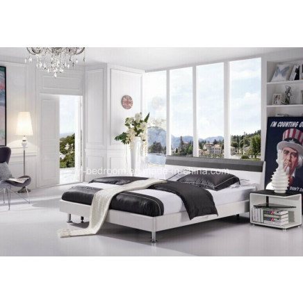 Simple Cheap PU Bed Jfb-02