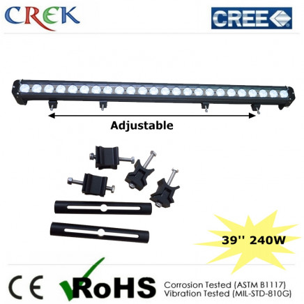 Single Row 39 Inch 240W Combo Truck LED Light Bar with 50000 Hours Long Lifespan (CK-BC12410)