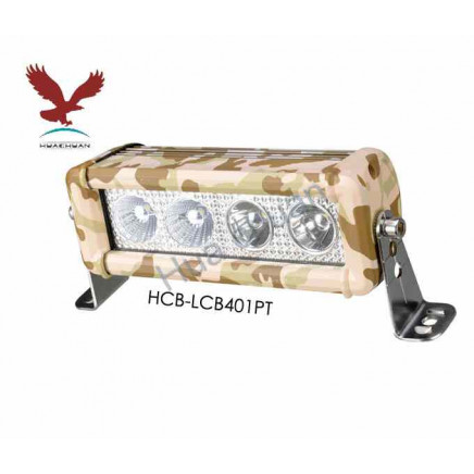 Single Row LED Bar Light with CREE 40W Desert Camouflage