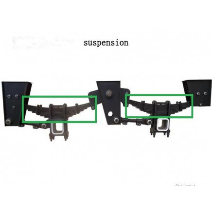 Sinotruck HOWO Foton Trailer Spare Parts Truck Suspension Spring