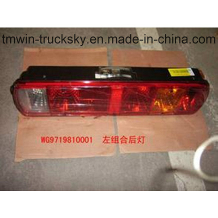 Sinotruck HOWO Spare Parts Rear Lamp Combination Lamp Wg9719810001