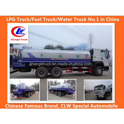 Sinotruk HOWO Disel Fuel 6X4 Water Truck Water Tank Truck Water Sprilkling Truck