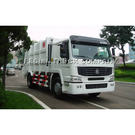 Sinotruk HOWO Rear Garbage Truck 16cbm