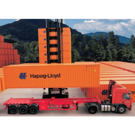 Skeleton Semi Trailer for Container Transportation