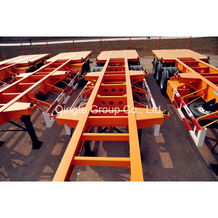 Skeleton Type Container Trailer with 2 Axles (QDT9352TJZG)