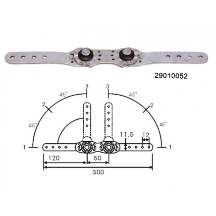 Sofa Hardware, Sofa Fitting, Sofa Headrest Hinge, Sofa Hinges (29010052)
