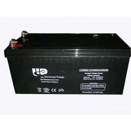 Solar Battery/UPS Battery/ AGM Battery 12V 200ah