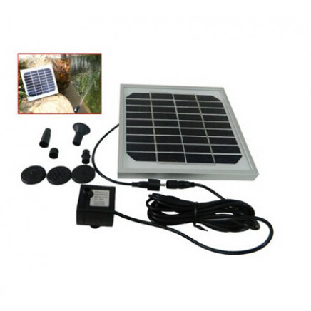 Solar Decorative Fountain for Small Pond