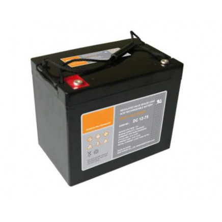 Solar Deep Cycle Lead Acid Battery12V75ah