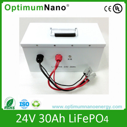 Solar Energy System 24V 30ah Lithium Ion Battery