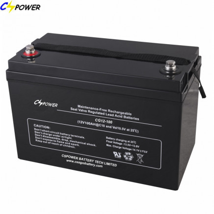 Solar Gel Battery 12V100ah with CE, IEC, ISO Certificates