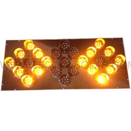 Solar-Powered LED Indicator Lamp