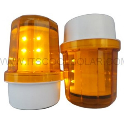 Solar Revolving Traffic Warning Lamp
