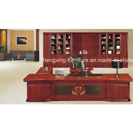 Solid Wood Desk / Executive Table / Veneer Chinese Furniture