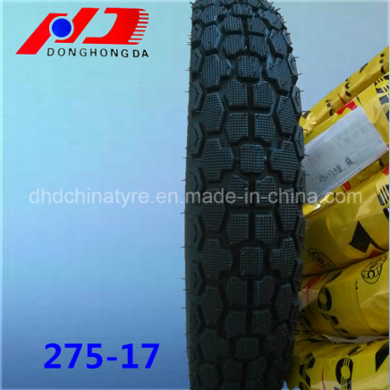 Soncap Certificated Nigeria Hot Sale 275-17 Motorcycle Tyre