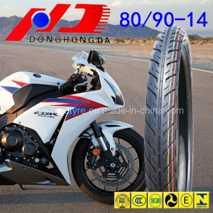Soncap Certificated for Nigeria 80/90-14 Motorcycle Tyre