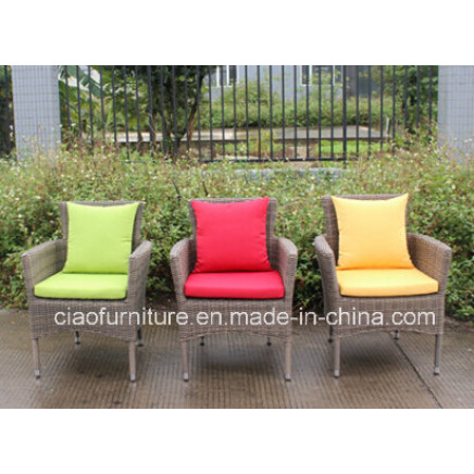 Space Saving Round Wicker Chairs 8004AC