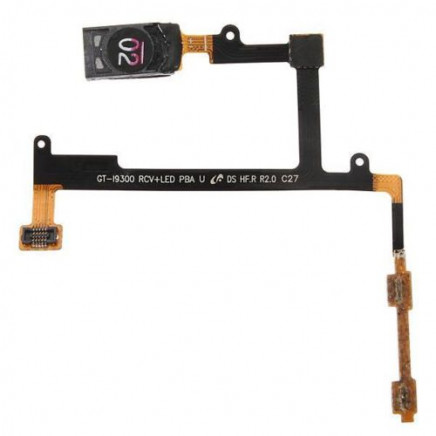 Speaker Audio Volume Button Flex Cable for Samsung Galaxy S3 I9300