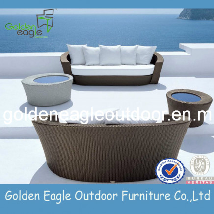 Special Design Rattan Furniture Yin Yang Sofa Set