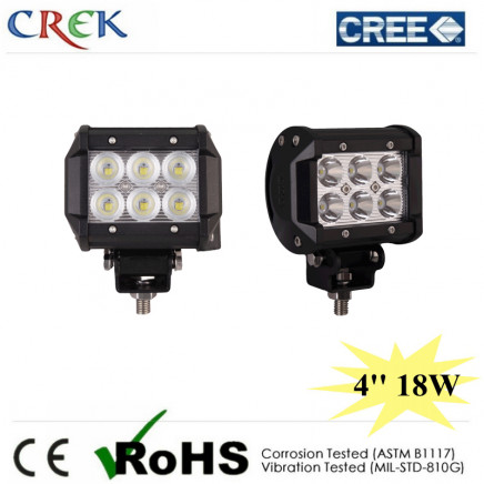 Spot/Flood Beam 4'' Inch 18W CREE LED Work Light Bar (CK-BC20303)