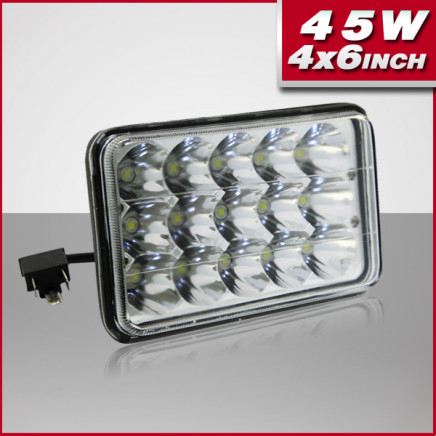 Square 45W LED Work Light LED Tractor Headlight (PD5SL 45W)