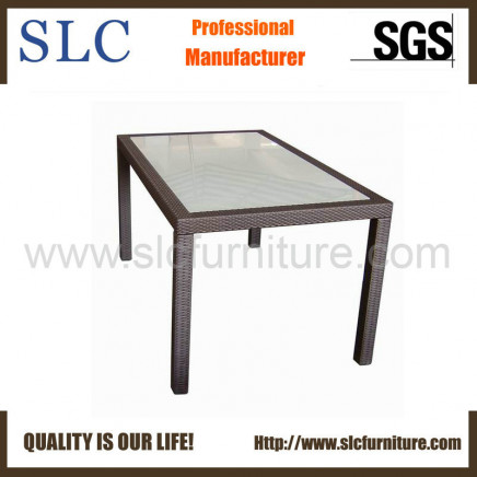 Square Table /Rattan Table/Outdoor Furniture Table Top/ Glass Coffee Table (SC-B1078-6)