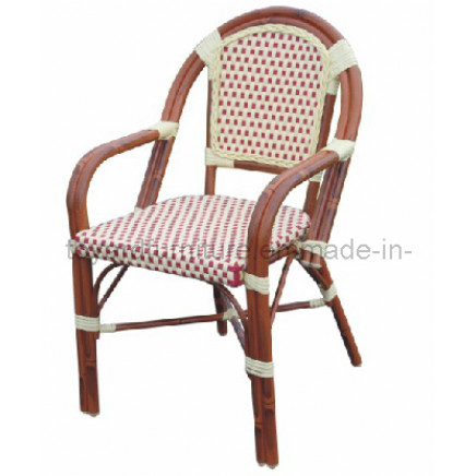 Stackable Aluminum Outdoor Rattan Restaurant Chair (S268)