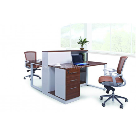 Staff Desk with File Cabinet Desk with Cabinet Bookcase (HF-E551)