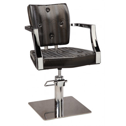 Stainless Steel Armrest Barber Chair for Beauty Salon (MY-007-55)