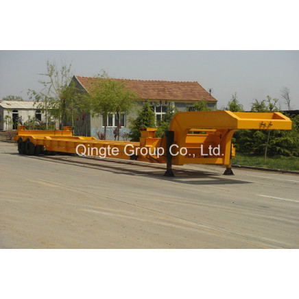 Stretchable Lowbed Heavy Duty Semi-Trailer (QDT9272TDP)
