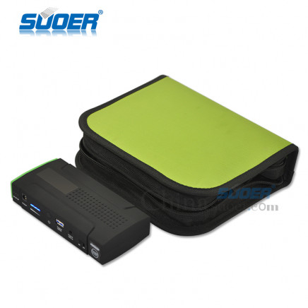 Suoer 2015 New Epower 13800mAh Car Emergency Power Supply 12V Car Jump Starter (13800mAh)