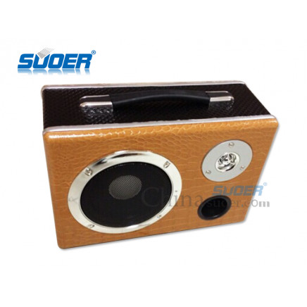 Suoer 8 Inch Car Speaker Subwoofer Portable Car Audio Subwoofer Speaker (8 Inch-Portable)