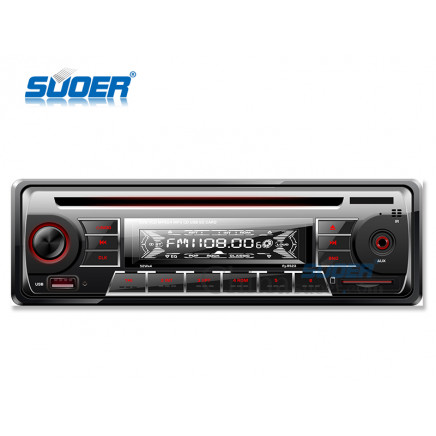 Suoer Car DVD Player (8523-Red)