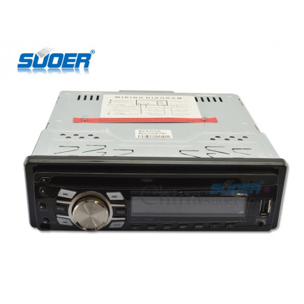 Suoer Factory Price One DIN Car DVD Player Car DVD Player with Bluetooth (MCX-710)