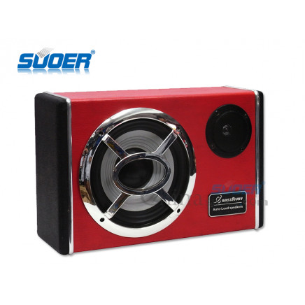 Suoer Factory Price Square Car Audio Transformer 8 Inch Car Subwoofer Speaker (Fengling-Square-8 Inch)